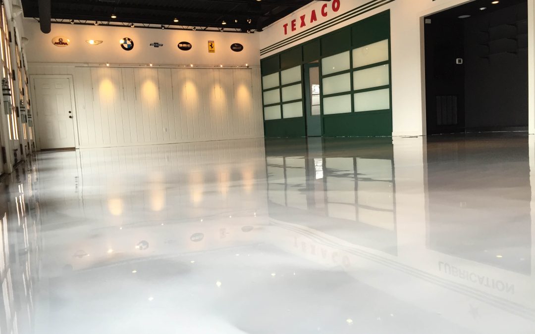 Our Metallic Epoxy project won a 2020 Decorative Concrete Council Award