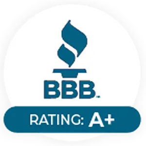  BBB A+ rating badge 